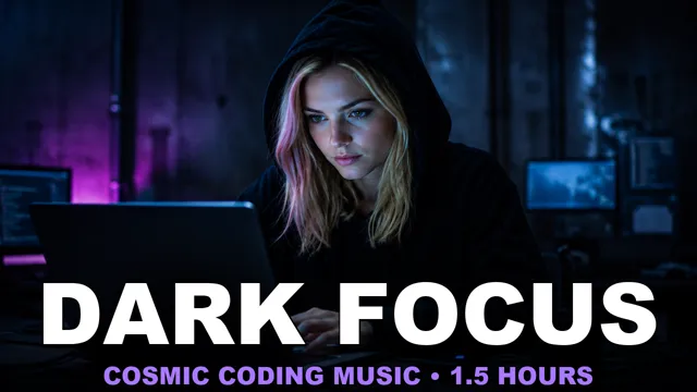 Dark Focus — 90 Minuten dunkle Coding-Musik, ganze Folge auf YouTube